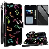 SROJDHFJB Music Note for AT&T Fusion 5G Wallet Case