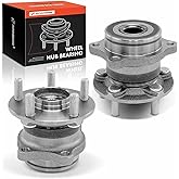A-Premium 2 x Rear Wheel Bearing and Hub Assembly with 5-Lug Compatible with Subaru, Toyota & Scion Models - Outback 2010-2014, Forester 2009-2013, Impreza, Legacy, Crosstrek, WRX, 86, GR86, FR-S