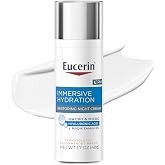 Eucerin Face Immersive Hydration Restoring Night Cream for Face 1.7 OZ | Lightweight Face Cream with Hyaluronic Acid and Provitamin B5, Reduces the Look of Fine Lines and Wrinkles, Fragrance Free