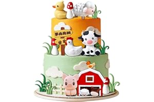 Farm Cake Decorating Cow Cake Decorating (red)