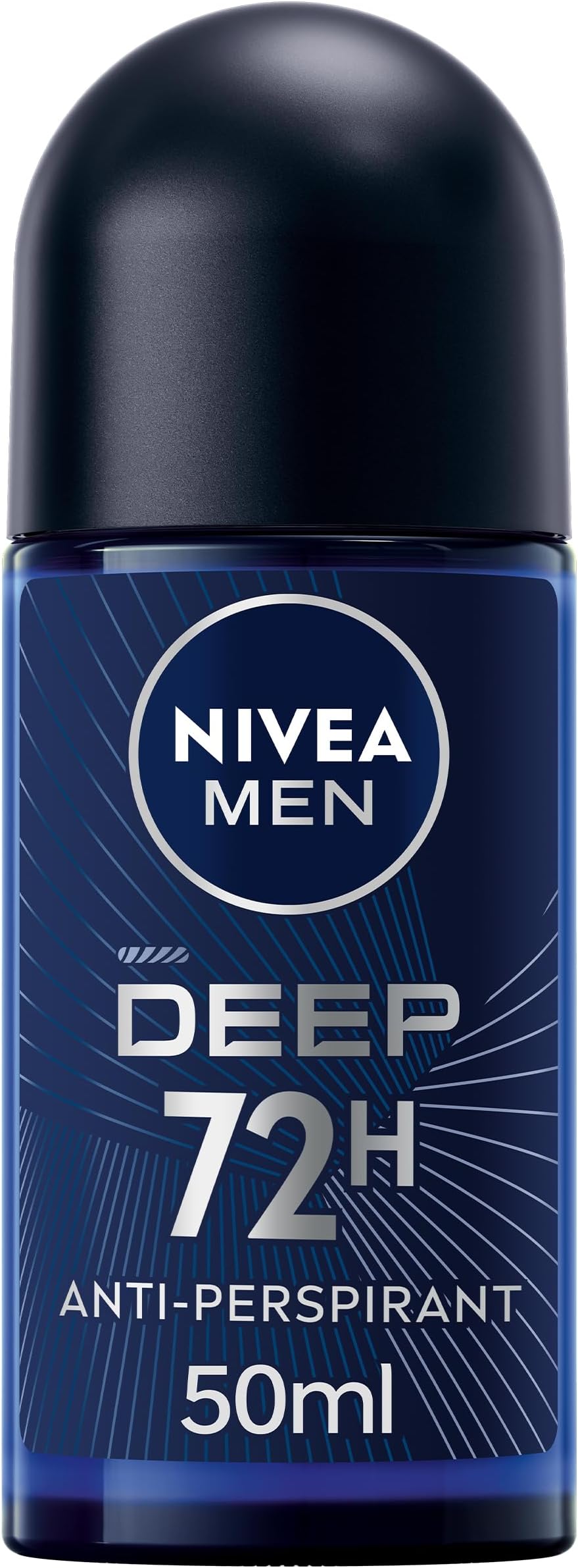 NIVEA Men Deep Black Carbon Roll On 50ml 72H Protection MAXXTECH