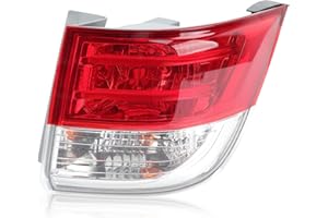 Tail Light Assembly Compatible with 2014 2015 2016 2017 Honda Odyssey Taillight Rear Brake Lamp Right Passenger Side HO280510