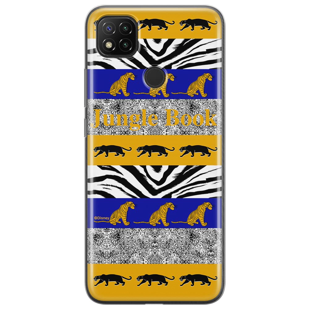 ERT GROUP mobile phone case for Xiaomi REDMI 9C original and officially Licensed Disney pattern Jungle Book 001 optimally adapted to the shape of the mobile phone, case made of TPU