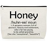 Gevody Grandma Gifts Nana Definition Cosmetic Bag Mothers Day Gift for Grandma Appreciation Makeup Bag for Grandmother Nana Presents for Birthday Mimi Gigi Travel Pouch Grandmother Presents