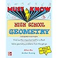 Must Know High School Geometry, Second Edition