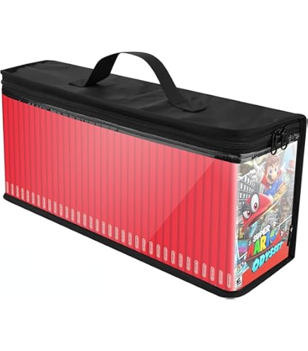 Amazon.com: CaSZLUTION Game Disc Storage Bag Compatible with Wii