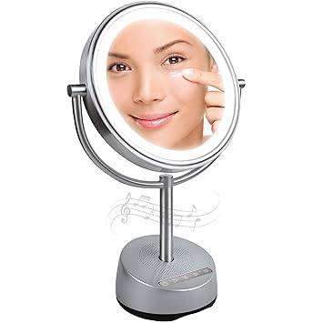 Impressions Vanity Touch Pro Led Makeup Mirror With Wireless Bluetooth Audio Speakerphone Usb Charger Brittanybear Platinum Edition