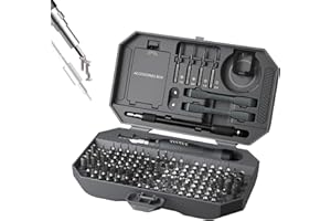 Precision Screwdriver Set, Laptop Screwdriver Kit, JAKEMY 164 in 1 Professional Computer Screwdriver Repair Kit with T6 Torx Bit for MacBook, iPhone, Watch, Camera, Eyeglass, Xbox, DIY