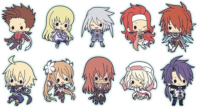 Amazon ラバーストラップコレクション テイルズ オブ シンフォニア ユニゾナントパック キャラクターストラップ Box アニメ 萌えグッズ 通販