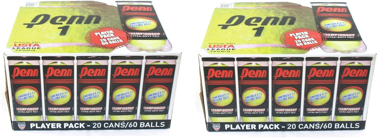 Tennis Balls - 40 Cans - 120 Balls - Championship Extra-Duty : Sports & Outdoors
