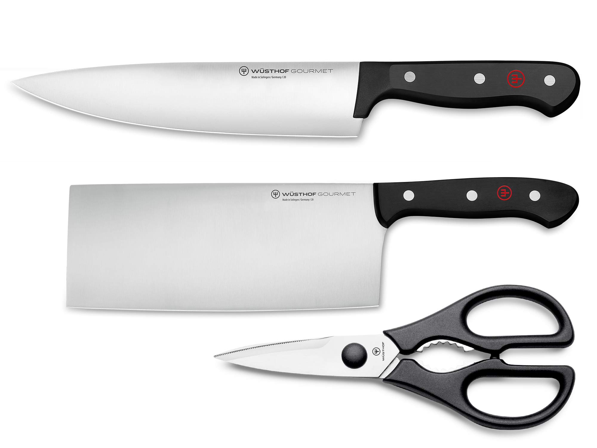 WÜSTHOF Gourmet Serie di 3 coltelli