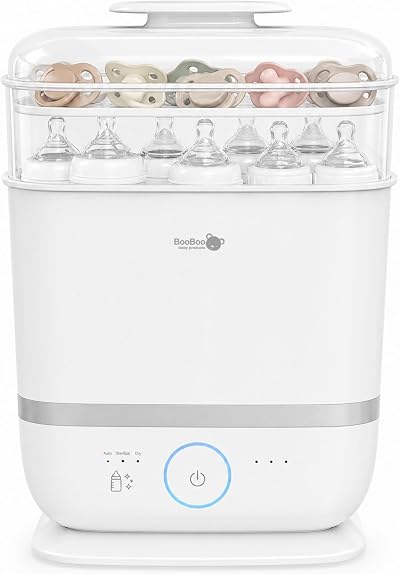 BooBoo Baby Steam Steriliser Dryer for Bottles Dummies Toys 13 Bottles