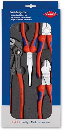 Knipex 00 20 01 V01 Jeu De Pinces Basic 4 Pinces Sur Plateau En Mousse Amazon Fr Bricolage