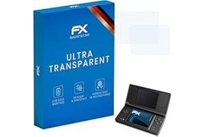 atFoliX Screen Protection Film compatible with Nintendo DSi Screen Protector, ultra-clear FX Protective Film (Set of 3)