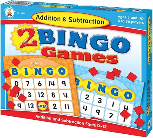 Download addition et Soustraction Bingo PDF