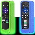 Pinowu Universal Silicone Case - Glow in The Dark, Compatible with Roku TV Remote/Express/Streaming Stick/Premiere, Voice Rem