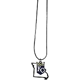 Siskiyou Gifts MLB womens Necklace Chain with State Shape Charm