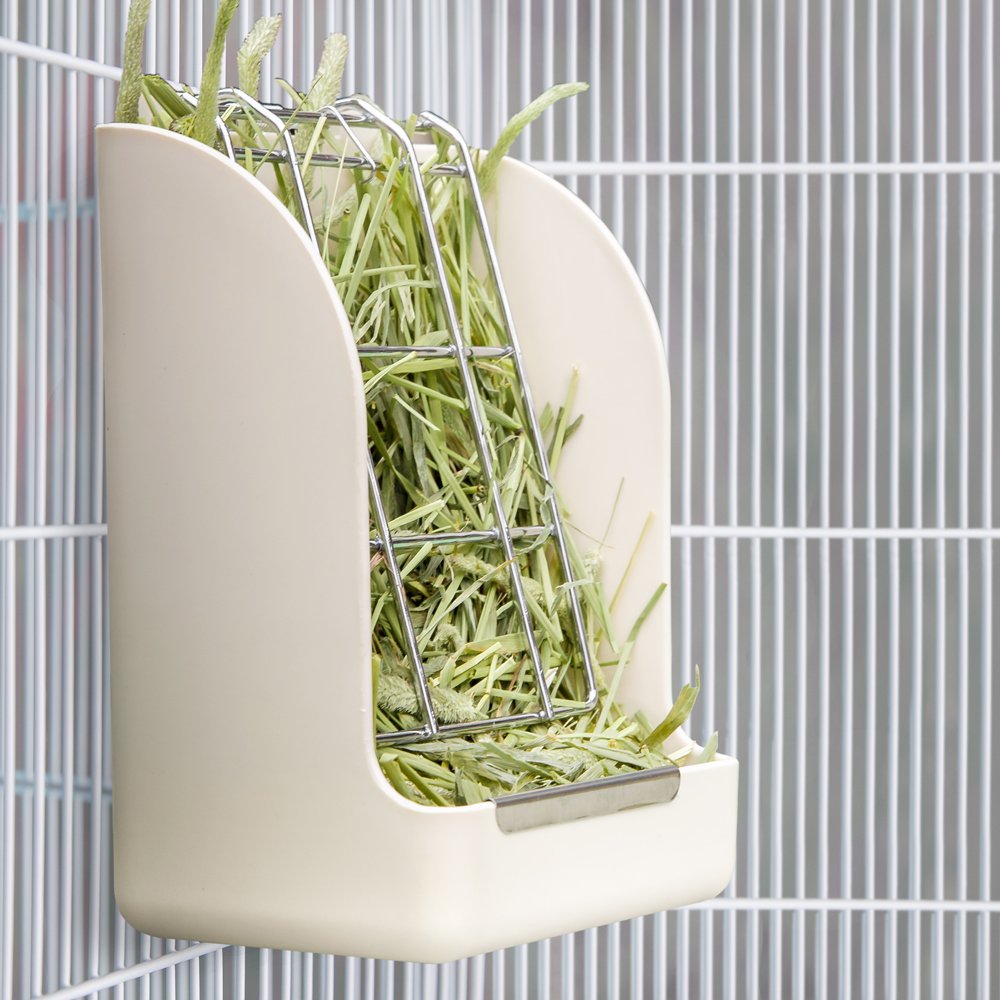 Mkono Hay Feeder Less Wasted Hay Rack Manger For Rabbit Guinea Pig