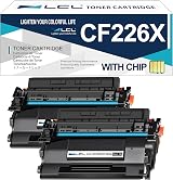 LCL 26A 26X High Yield Black Toner Cartridge for HP M402 M426 Series (2 Pack)