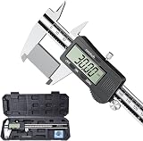 Preciva Digital Vernier Caliper 150mm LCD Stainless Steel Splash Resistant
