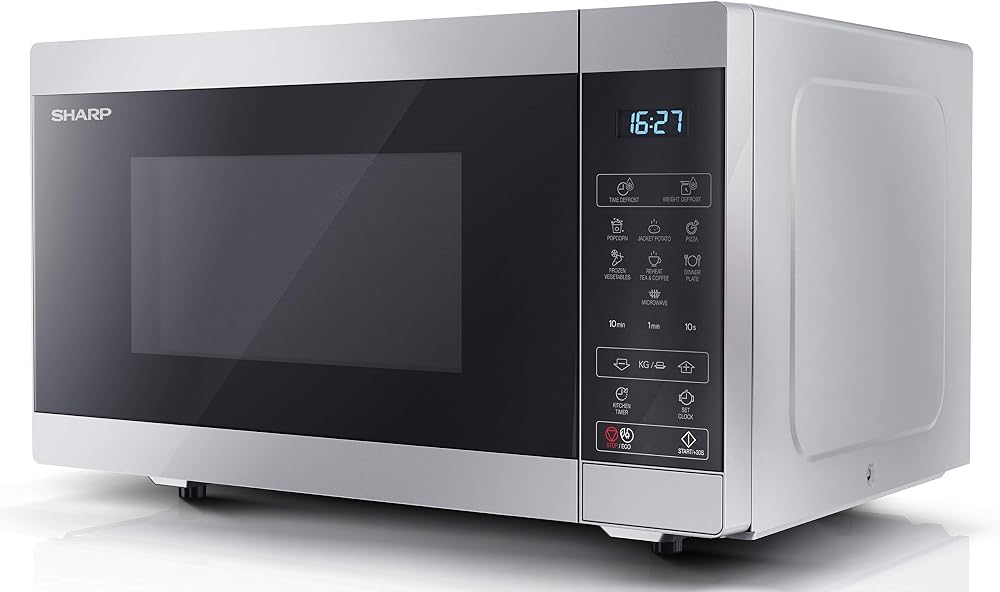 Sharp YC-MS252AU-S 25 Litre 900W Digital Microwave ECO Mode LED