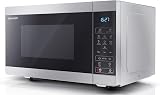 Sharp YC-MS252AU-S 25 Litre 900W Digital Microwave ECO Mode LED