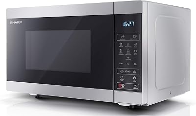 Sharp YC-MS252AU-S 25 Litre 900W Digital Microwave ECO Mode LED