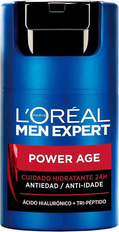 L'Oréal Paris Men Expert Power Age Crema Facial Reafirmante, 50ml
