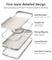 OTOFLY Magnetic for iPhone 17 Pro Case,Compatible