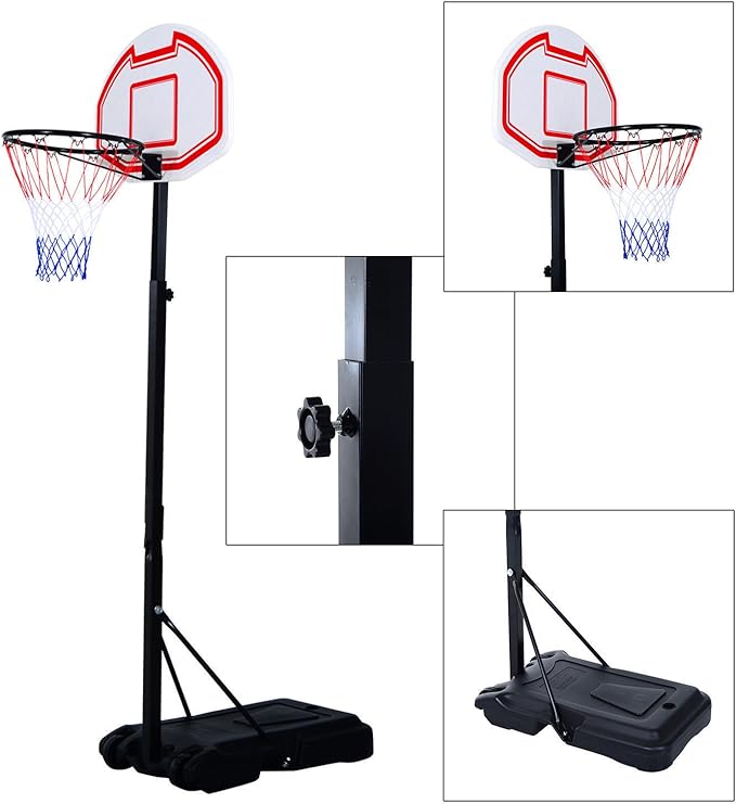 Generic - Canasta de Baloncesto Ajustable, portátil, Altura ...