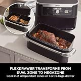 Ninja Foodi FlexDrawer Air Fryer Dual Zone 10.4L 7-in-1 AF500UK view 3