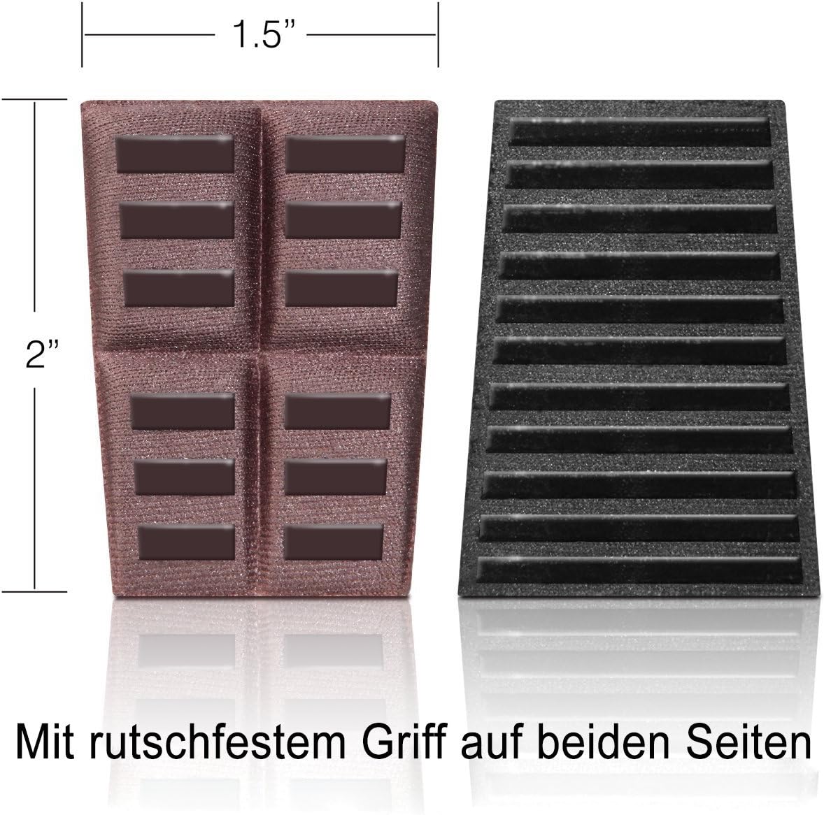 Metric USA Stacking Grader Shims (Pack of 12), Brown, 12 Pcs - Image 4