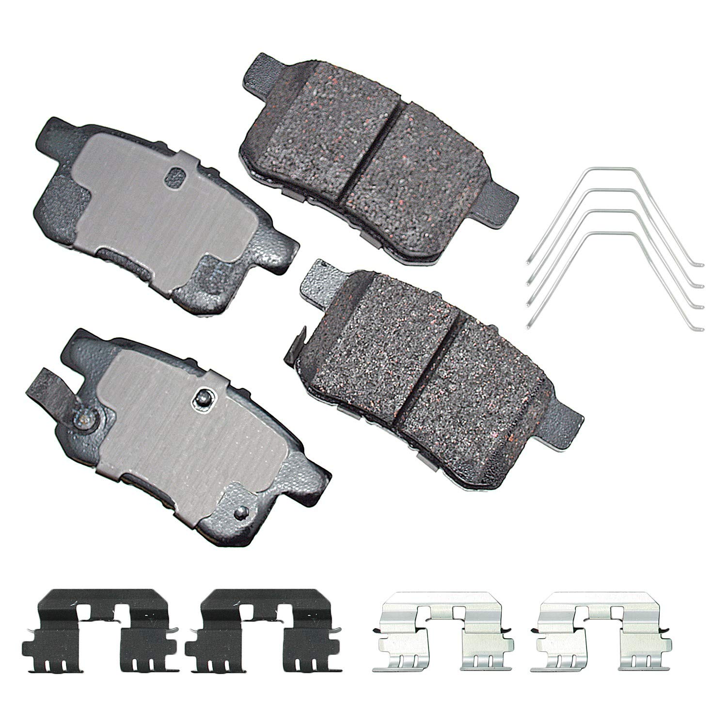 Photo 1 of Akebono-ACT1336A Ultra-Premium Ceramic Rear Disc Brake Pads
