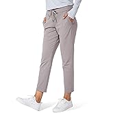 G Gradual Women's Pants with Deep Pockets 7/8 Stretch Ankle Sweatpants for Golf, Athletic, Lounge, Travel, Work