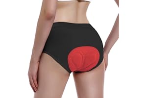 MEETYOO Womens Women's Cycling Underwear 4d Padded Gel Bike Bicycle Shorts Mountain Undershorts Riding Briefs