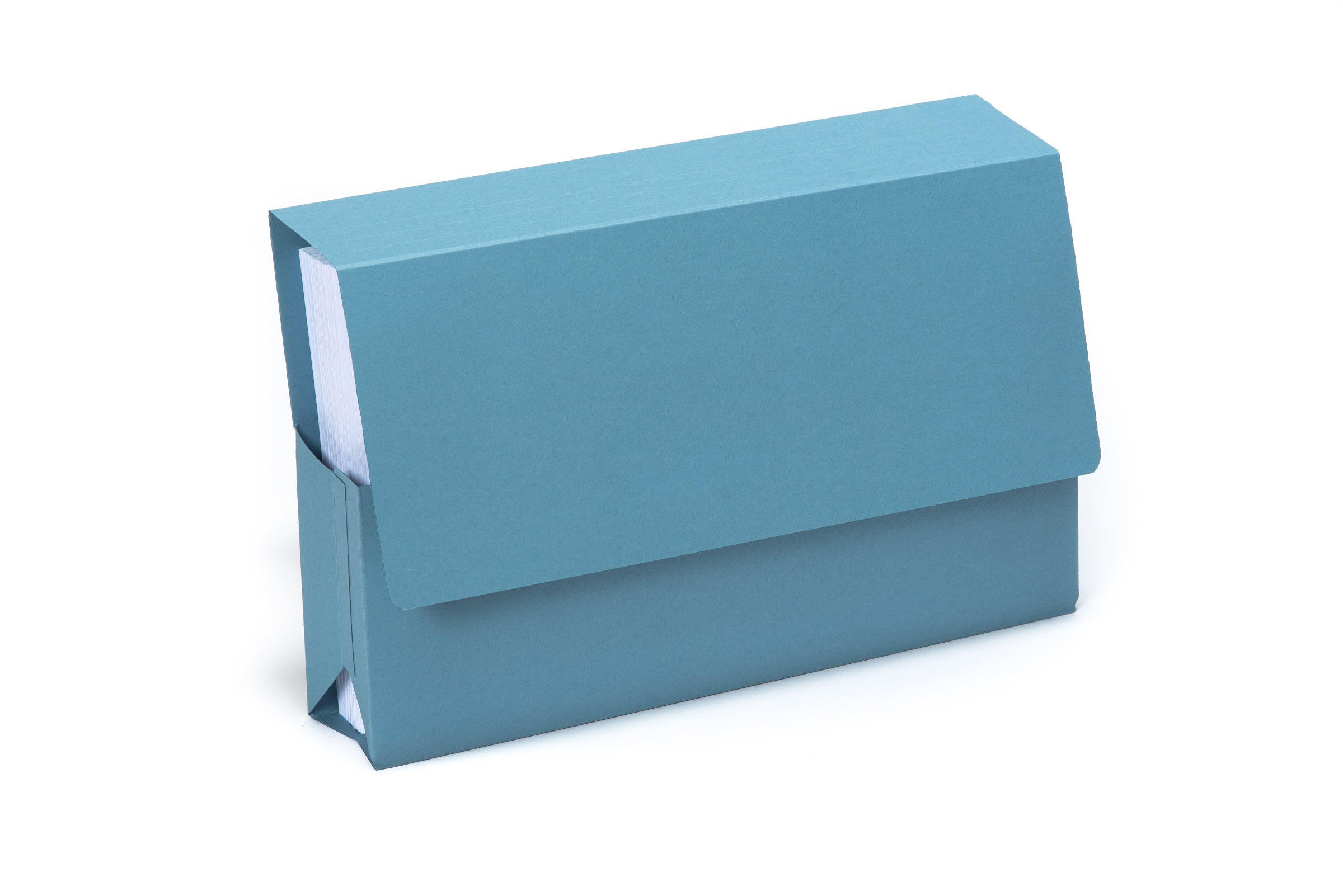 Exacompta Guildhall Probate Wallets, 315 gsm, Foolscap - Blue, Pack of 25