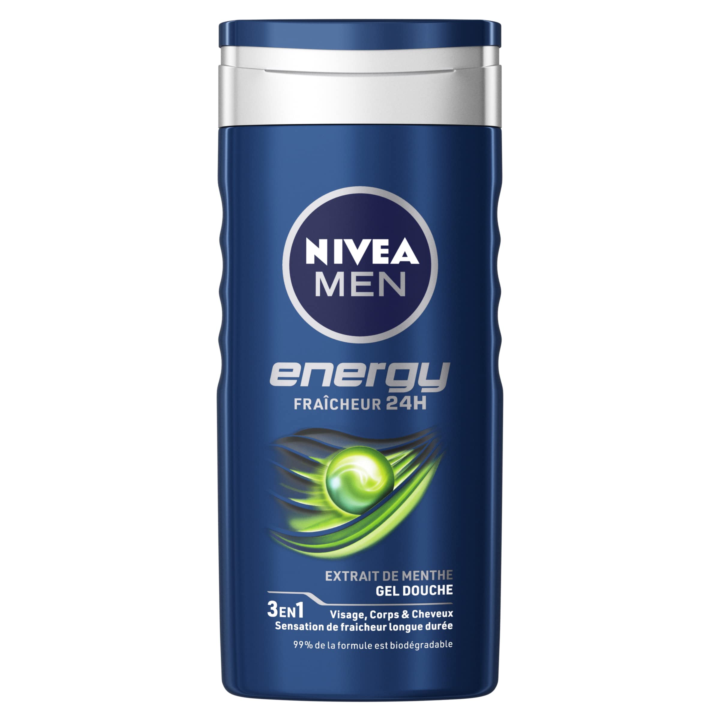 Nivea For Men Energy Body Care Shower Gel, 250ml