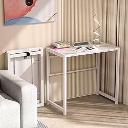 GreenForest Folding Desk for Small Spaces,31.5 in
