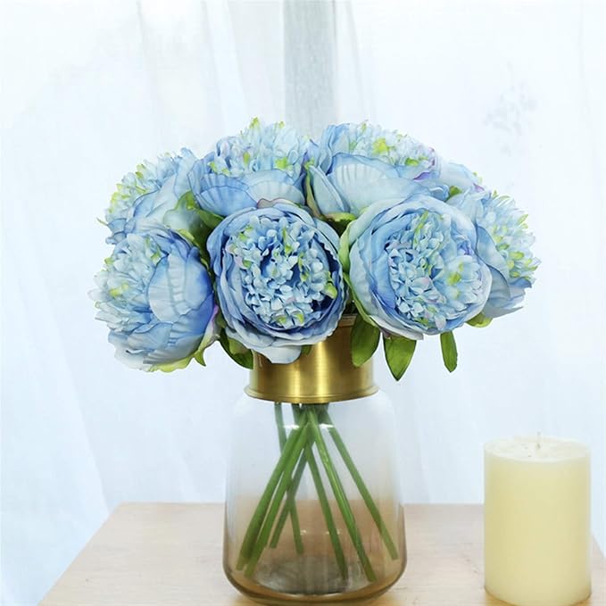 Amazon.de: Wunderschönen Künstliche große Blume Pfingstrose Gewebe 5