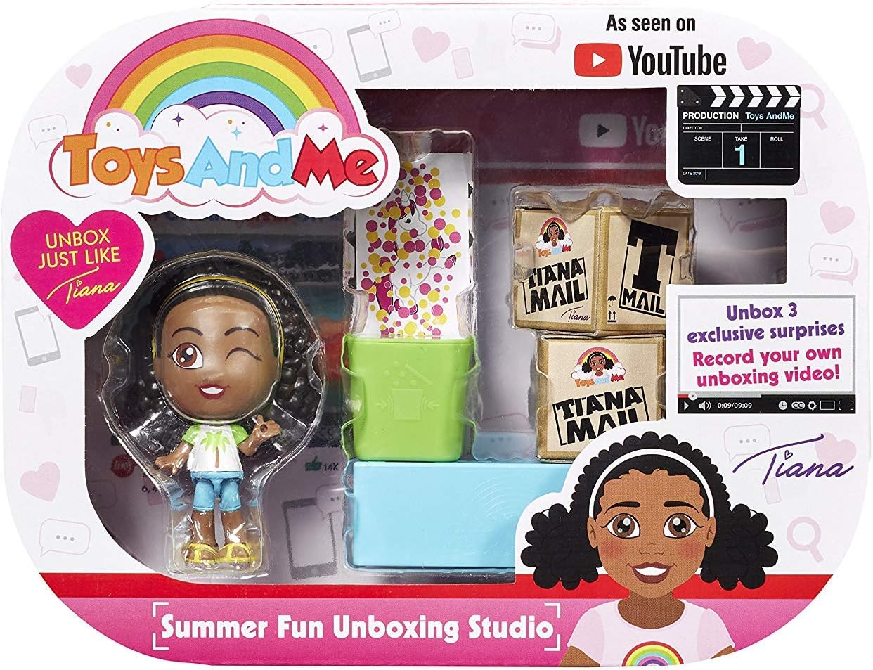 ELC Toys & Me 'Tiana's Summer Fun Unboxing Studio' Playset