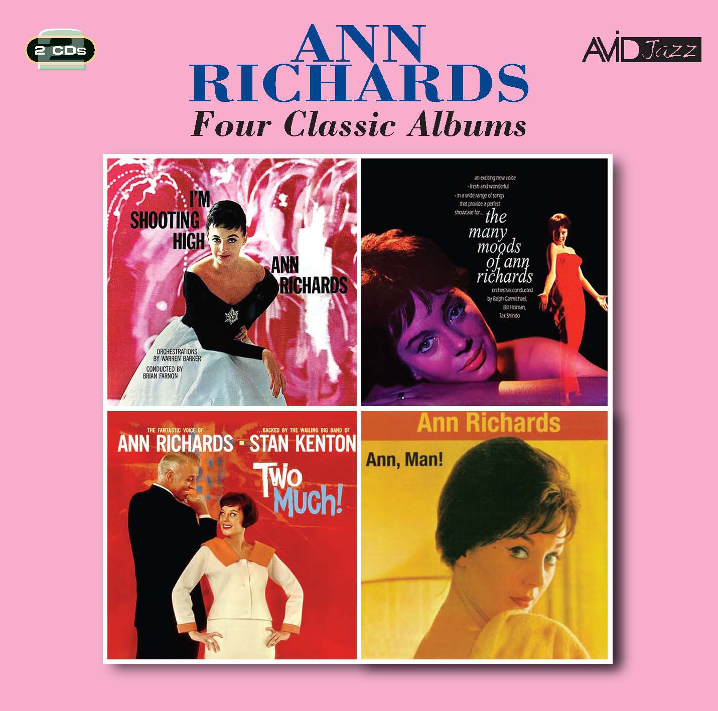 Four Classic Albums (I'm Shooting High / The Many Moods Of Ann Richards / Two Much! / Ann, Man!)