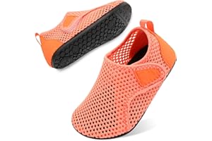 Besroad Kids Water Shoes Girls Boys Quick Dry Aqua Socks Barefoot Non Slip Beach Swim Surf Shoes