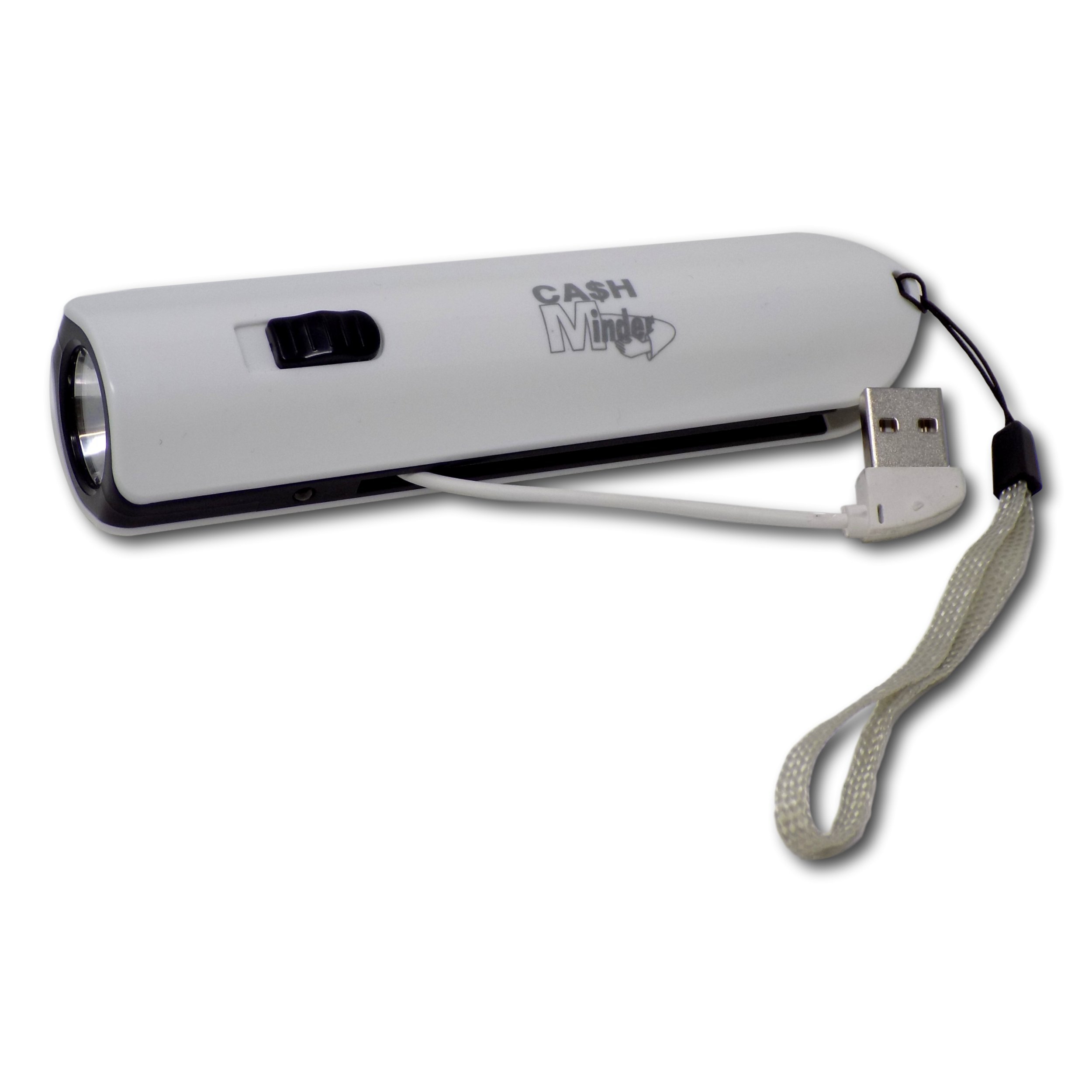 Minder USB Rechargeable UV Ultra Violet Counterfeit Forged Fake Money Cash Note Tester Detector with Flashlight - Fully Compatible with New Polymer Notes