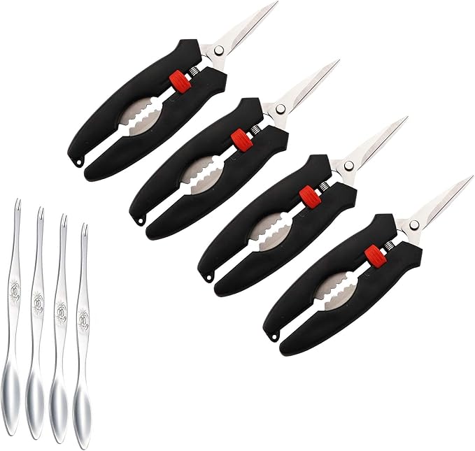 Lobster Crab Scissors, Multifunction Seafood Scissors