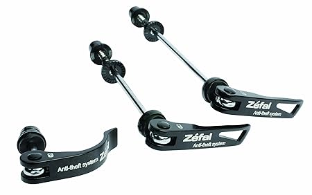 Zefal Diebstahlschutzset Lock N'Roll Set schwarz, one Size
