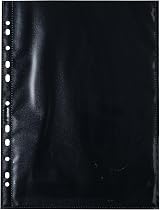 HERMA Photo Pockets for Ring Binder Albums 20 x 30 cm 20 Pockets Black view 3