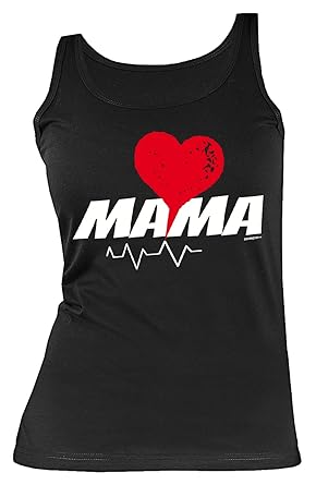 Tini Shirts Muttermama Sprüche Trägershirt Tank Top
