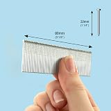 Tacwise 0294 16G 32mm Galvanised Finish Nails 2500 Pack Silver view 2