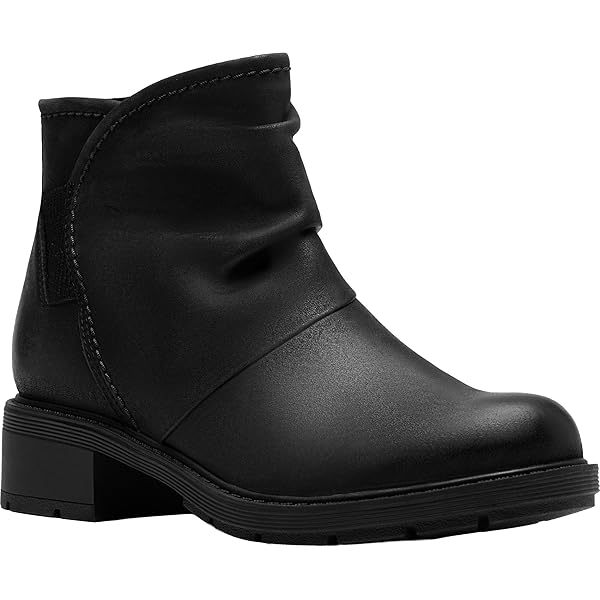 Amazon.com | Clarks Women's Hearth Parker Black Leather 5 Medium