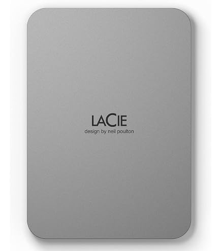 LaCie SSD Robust 500GB USB-C - Disco Esterno Portatile Arancione, Resistente A Polvere E Acqua